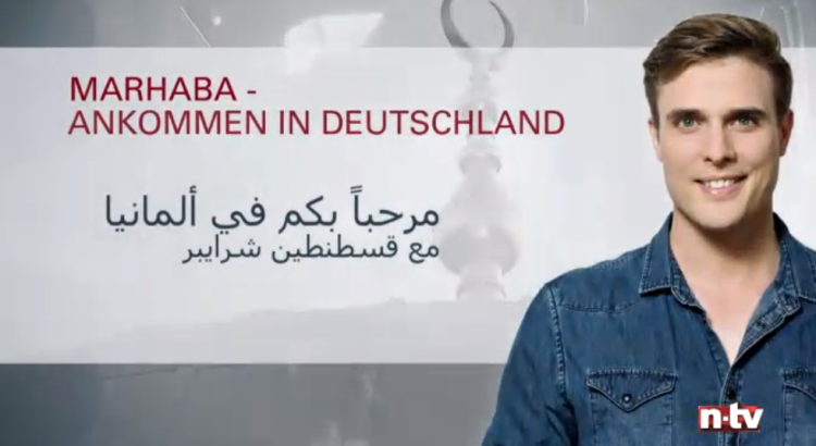 &#8222;Marhaba&#8220; &#8211; Deutsch-arabische Talkshow im Fernsehen auf dem Sender N-TV